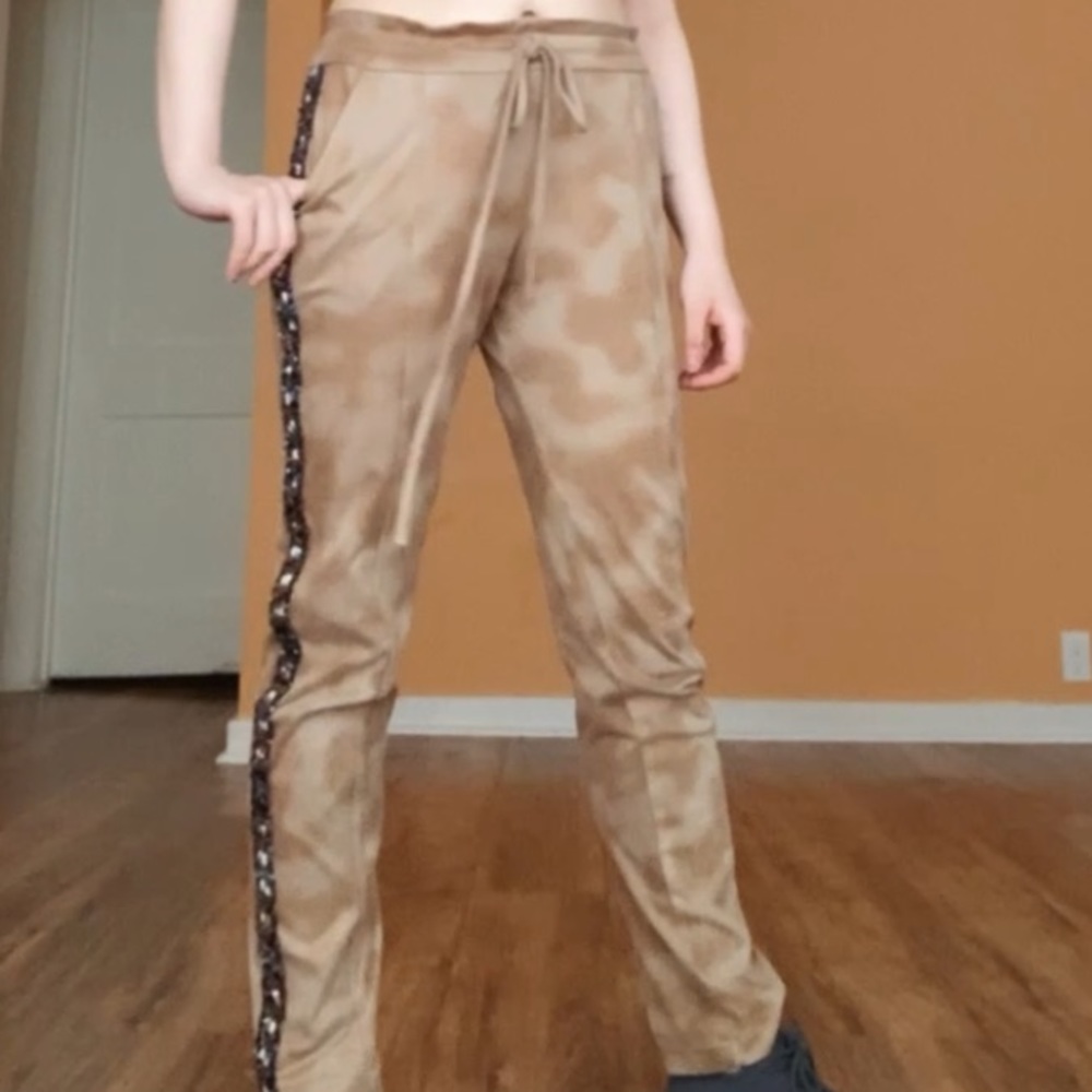Tan Striped Pants Y2K (2000s) style